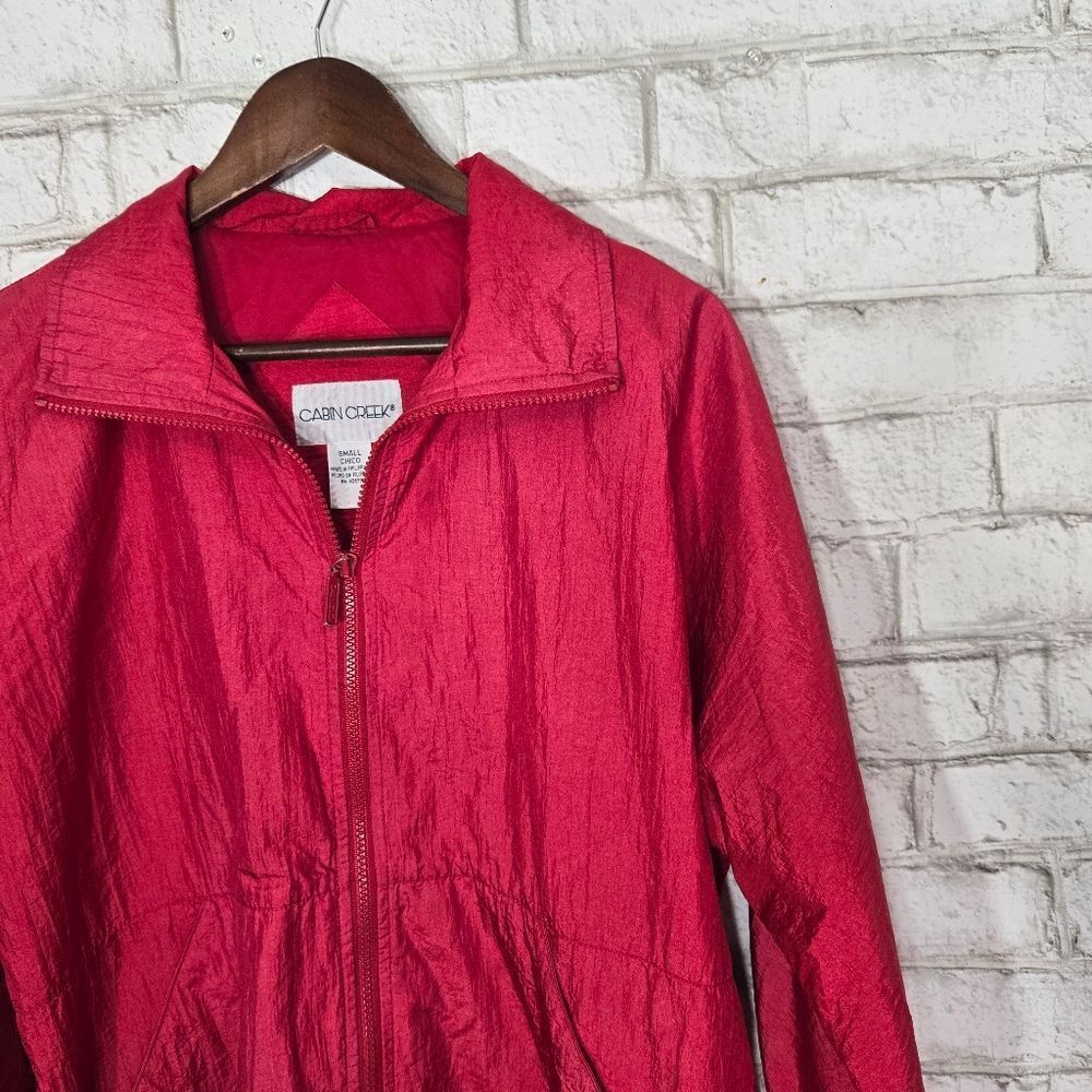 Cabin Creek vintage nylon windbreaker - Picture 4 of 13